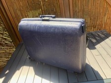 Hartschalenkoffer, Samsonite, ETUI sehr gepflegt, blau, Zahlenschloss