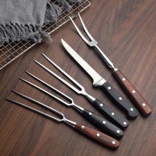 30cm fleischgabel holzgriff - fleischgabel,