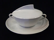 Hutschenreuther Maxim´s de Paris weiß Suppentasse 3tlg. mit Deckel