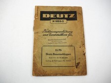 Deutz 15 PS Bauernschlepper