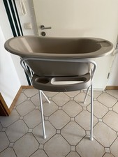 Babywanne mit Gestell und Ablaufschlauch