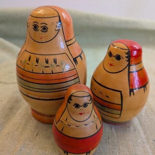 Matroschka puppen 3er set - matroschka, 3er-set