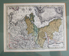 Seutter Landkarte Pommern