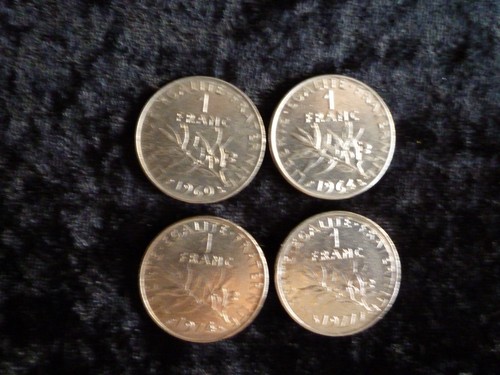 Münze franc 1960 - münze, 1960,