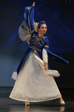 Georgisches Brautkleid