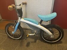 BMW Kidsbike Kinderfahrrad Kids Bike keine Lackkratzer, neues blaues Nappaleder 