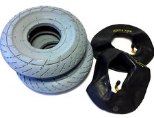 2x Rollstuhlreifen 3.00-4 grau