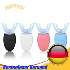 Elektrisch U-Typ Schallzahnbürste Zahnbürste 360° Automatische Reinigung Teeths
