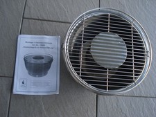 Holzkohlegrill mit Aktivbelüftung