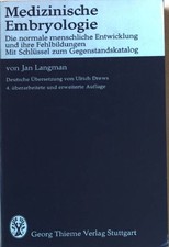 Medizinische Embryologie : d