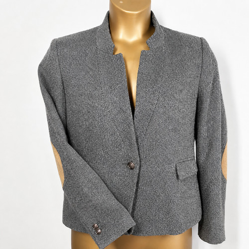 Zara blazer grau fischgrät - grau,
