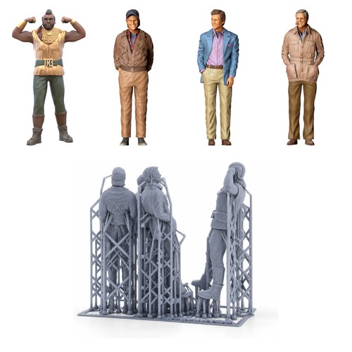 Alltags helden figuren set - alltags,