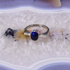 Lapislazuli Ring, 925er Silber, Edelsteinring (23463), Edelsteinschmuck
