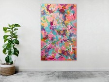 WEISE XXL Acryl BILD Abstrakt