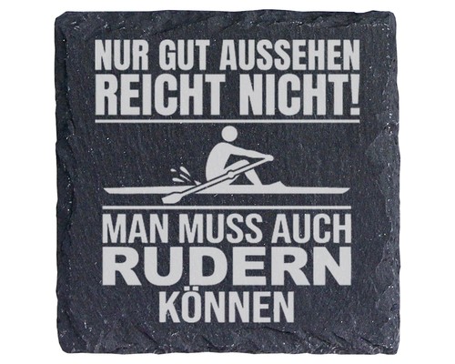Schiefer untersetzer rudern - untersetzer,