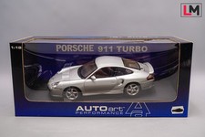 AUTOart 1:18 77832 Porsche 911 turbo silver | P-574