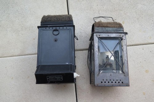 Antike feuerwehr lampen - antike,