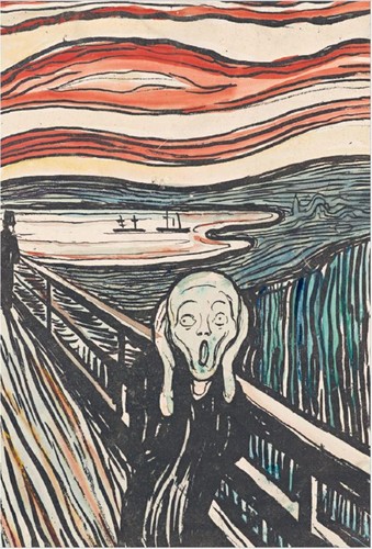 Edvard munch der schrei - munch:,