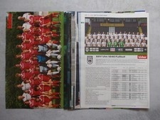 9 Mannschaftsbilder SSV Ulm 1846 zwischen 1983/84-2025/26 Kicker Sonderheft