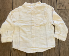 Name It, Musselinshirt NMMJOHNNY LS Gr. 92-128, helles beige