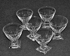 Peill-Glas,6 St.Likörgläser,wohl Serie Karat,ca 1960