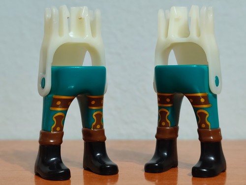 Playmobil fette beine grün - x2,