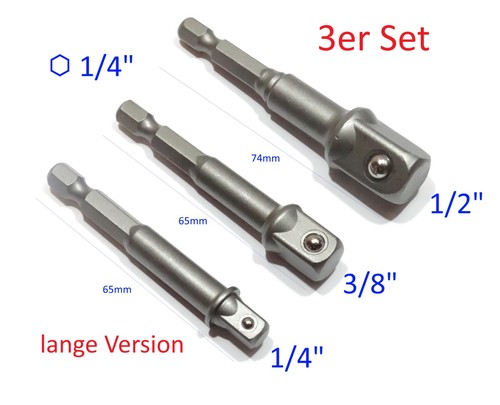 3er set akku schrauber bit - set,