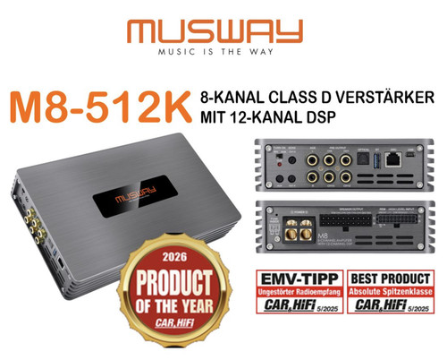 Musway 512k digital - digital, 8-kanal
