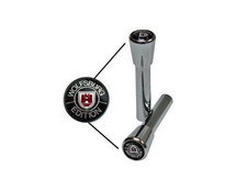 VW Türverriegelungsknopf Wolfsburg Edition (2 Stück) für Käfer, Karmann, Transpo