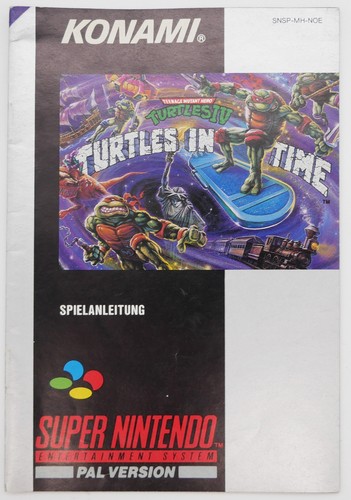 Turtles time anleitung - turtles,