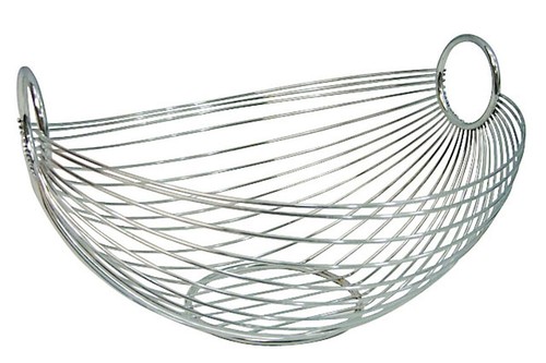 Zeller obstkorb oval chrom - zeller, oval,