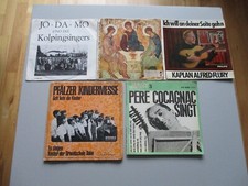 5 x Single Kaplan Flury Kolpingsingers Pere Cocagnac u.a.