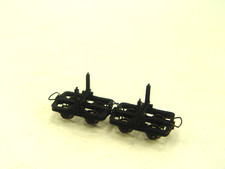 Drehschemelwagen f. Holz 2 Stck. - Feldbahn Roco HOe Schmalspur Wagen  34602  #E