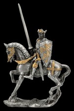 Zinnfigur ritter pferd - zu,