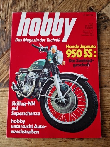 Hobby 1973 oldtimer heft - hobby,