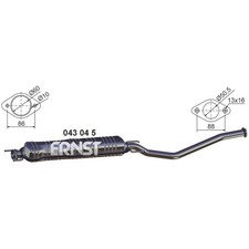 ERNST 043045 Mittelschalldämpfer Schalldämpfer für OPEL VECTRA B (36)