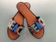 Hippie Flats/Pantoletten/Sandalen, 40, Beach, neu aus Italien!!!