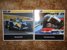 Formel 1 Renault Fernando Alonso Autogrammkarten