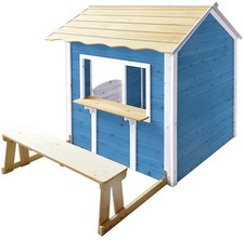 Deluxe Spielhaus Palast blau +