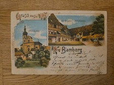 Litho gruss aus - gruss, bamberg