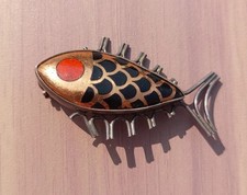 Fischland Einzelstück Brosche