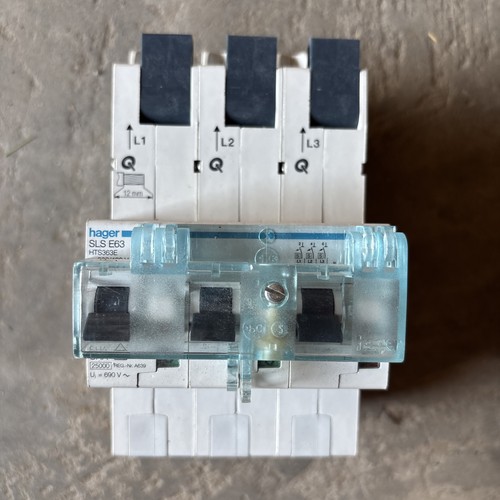 Hager sls schalter hts363e - sls-schalter, 3p