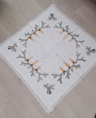 Weihnachtsdecke mitteldecke - weihnachtsdecke,
