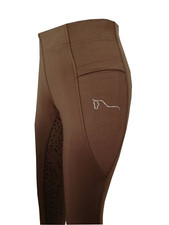 Damen reitleggings silikon - damen,