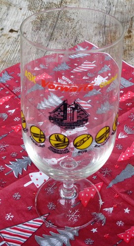 Souvenierglas ask vorwärts - souvenierglas, "vorwärts"