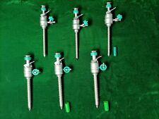 6pc Spiral Trocar Kanüle 5mm/10mm Laparoskopische Gynäkologie Op Instrumente