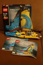 LEGO TECHNIC: Rennyacht (42074), vollständig und gebraucht