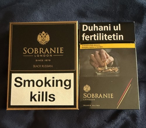 Seltene sobranie london - sobranie, of