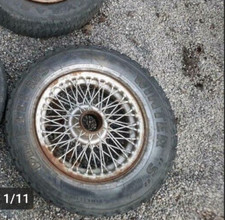 MG Jaguar  Triumph ? Oldtimer Auto felge Drahtspeichenräder  inklusive Versand