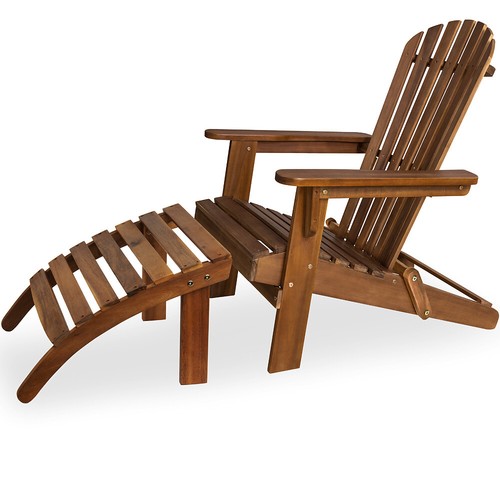 Casaria sonnenliege holz - sonnenliege,